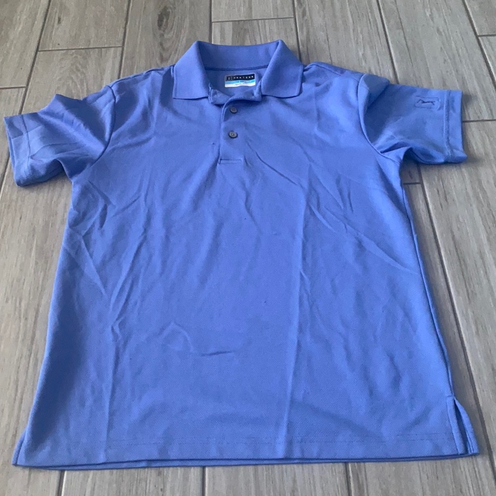 PGA Tour Mesh Airflux Golf Shirt (Color - light purple)